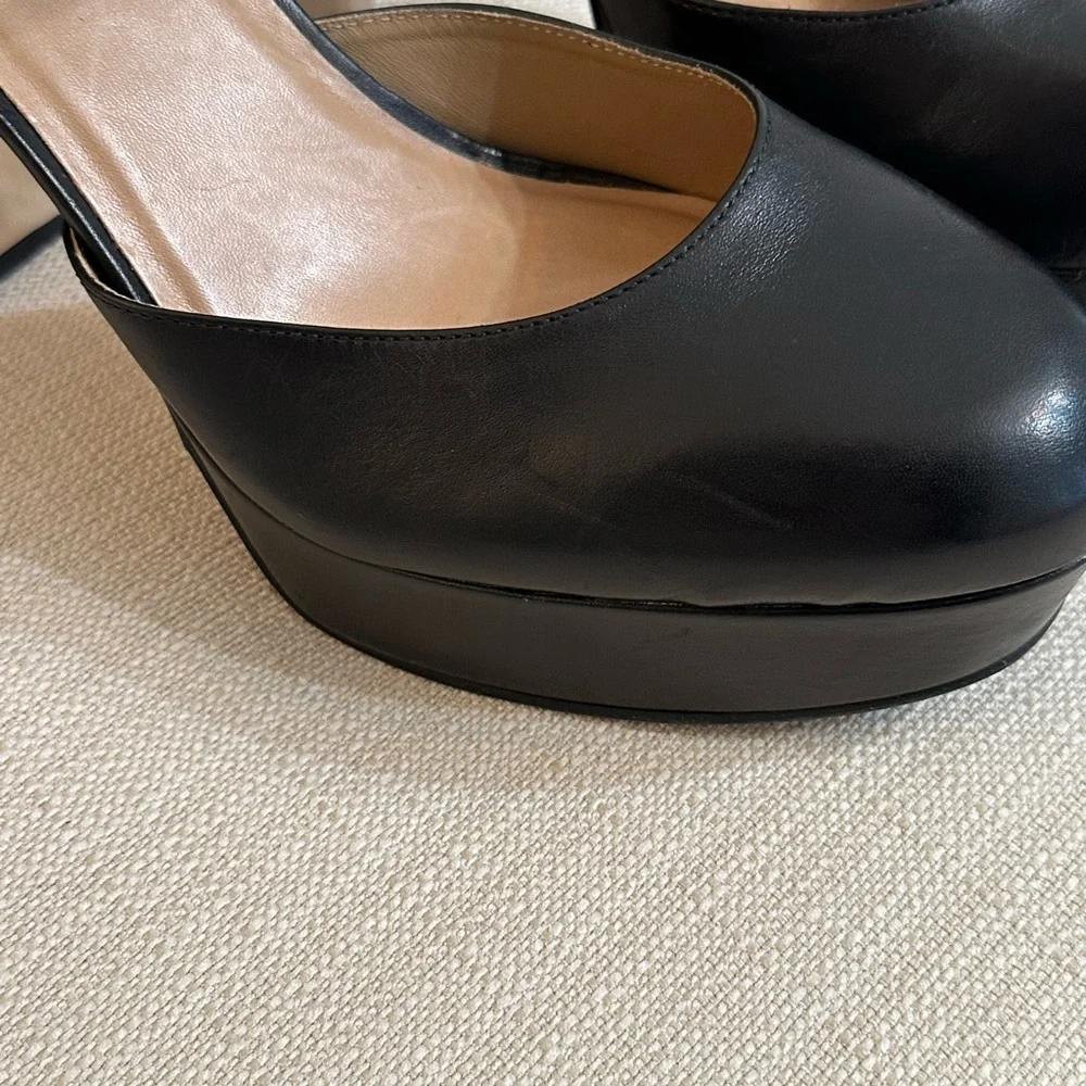 Bernardo Valencia Mary Jane Platform‎ Pump NWOB $268